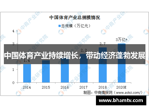 中国体育产业持续增长，带动经济蓬勃发展